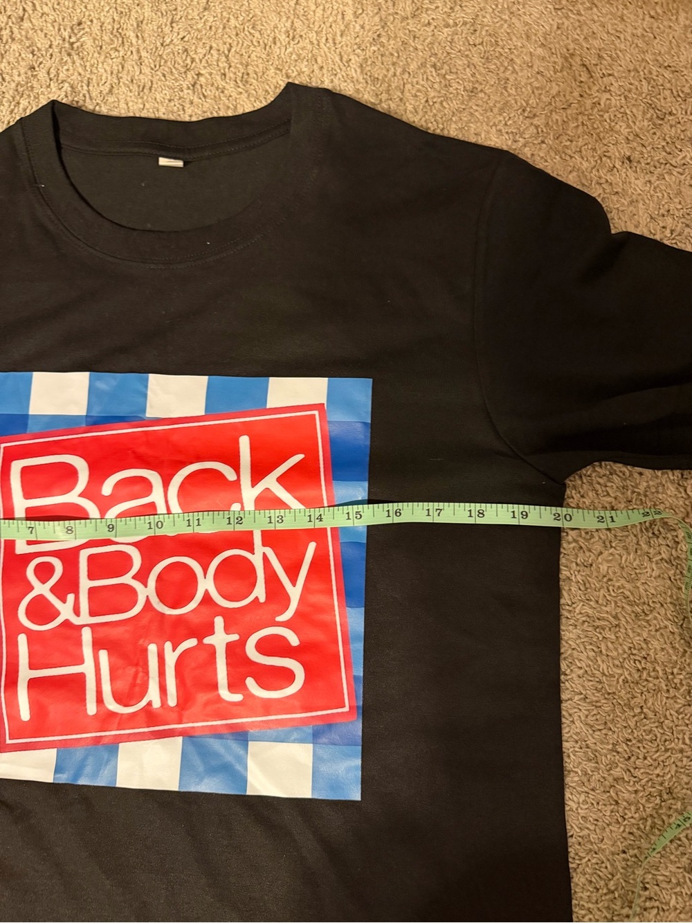 Back & Body Hurts Graphic Tee - - Picture 3 of 6